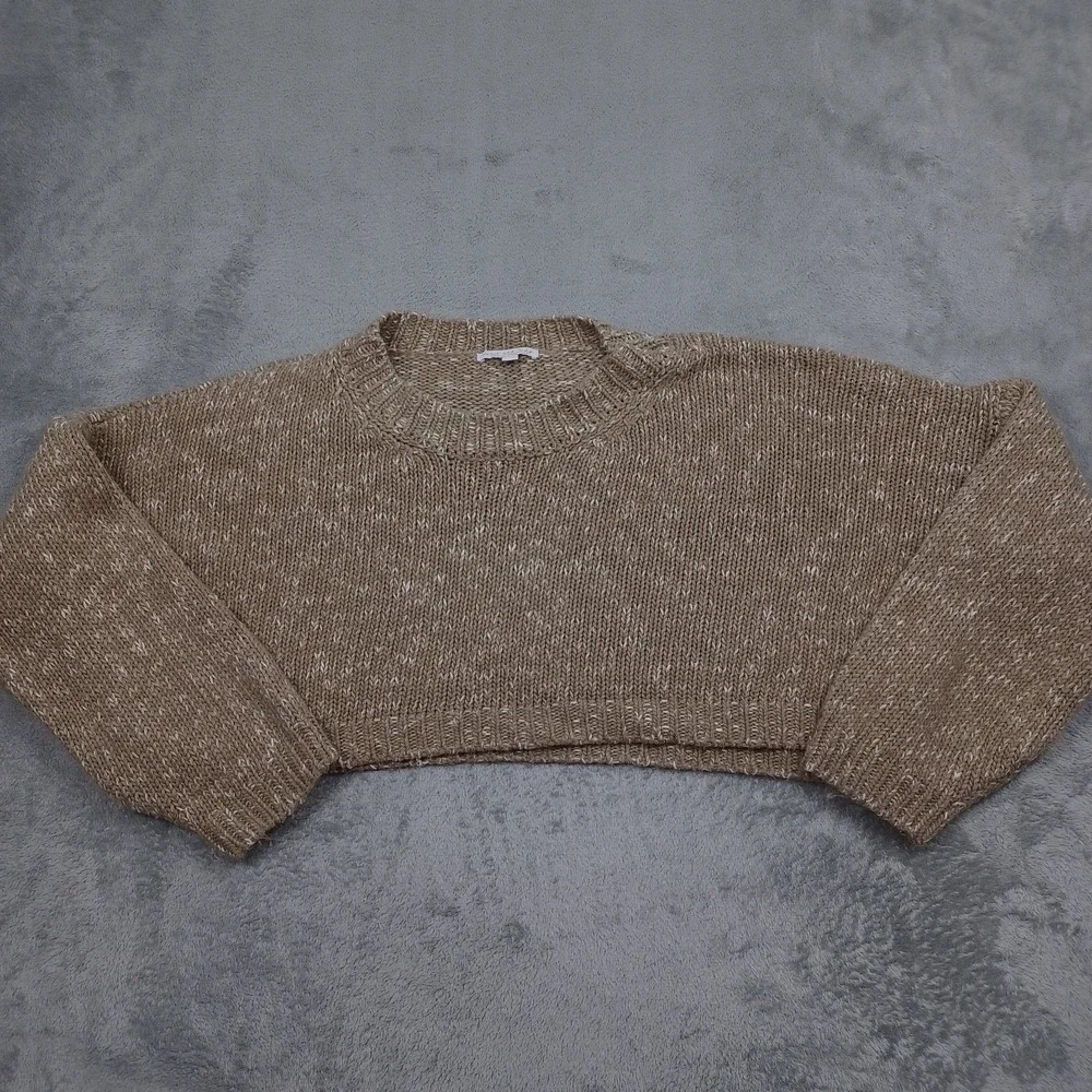 Dont Asky‎ Why Sweater Womens One Size Brown Knit Pullover ITaly